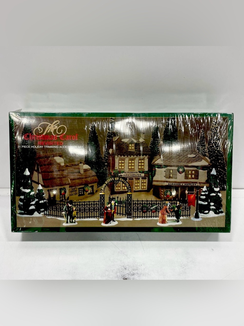 Department 56 Christmas Carol Revisited 21 Piece Holiday Village Trimming